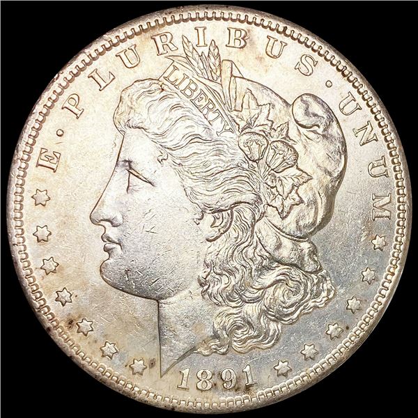 1891-S Morgan Silver Dollar UNCIRCULATED