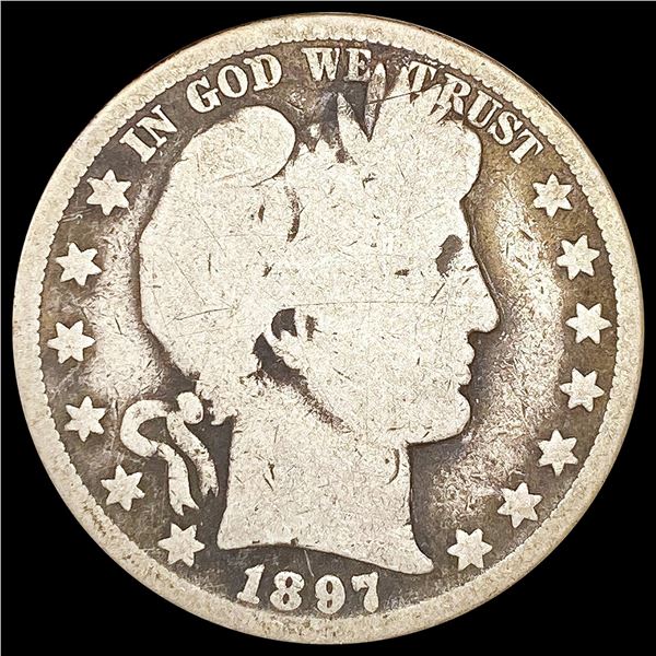 1897-O Barber Half Dollar NICE CIRCULATED