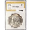 Image 1 : 1892 Morgan Silver Dollar PGA MS64