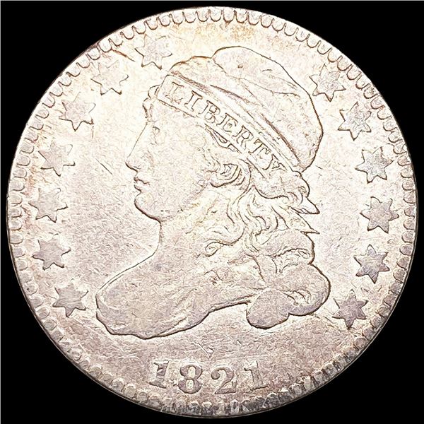 1821 Capped Bust Dime NICE CIRCULATED