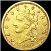 1836 $2.50 Gold Quarter Eagle NICE CIRCULATED