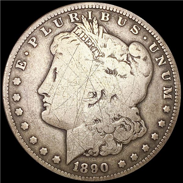 1890-CC Morgan Silver Dollar NICE CIRCULATED