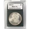 Image 1 : 1883-O Morgan Silver Dollar GG MS67 PL