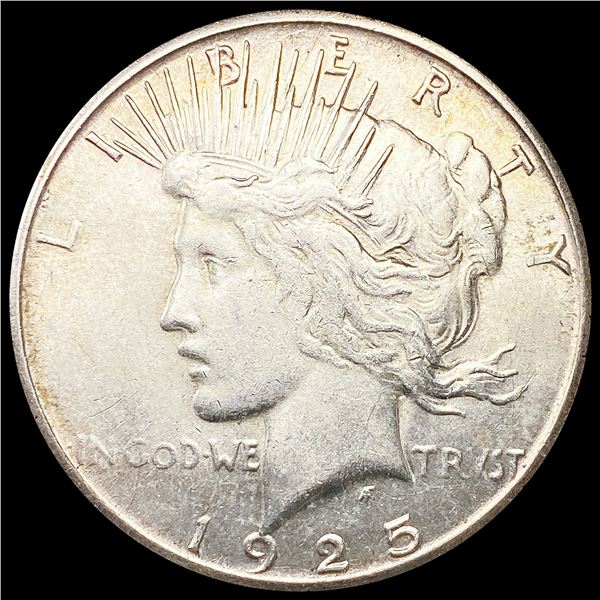 1925-S Silver Peace Dollar UNCIRCULATED