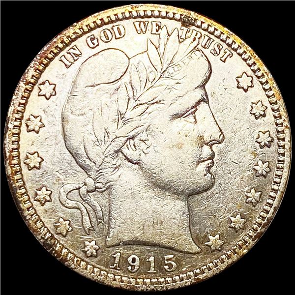 1915 Barber Quarter ABOUT UNCIRCULATED