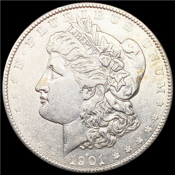 1901 Morgan Silver Dollar CLOSE UNCIRCULATED