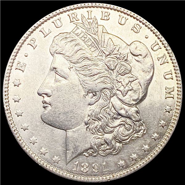 1891-CC Morgan Silver Dollar UNCIRCULATED