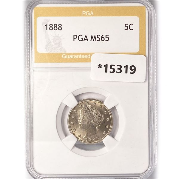 1888 Liberty Victory Nickel PGA MS65