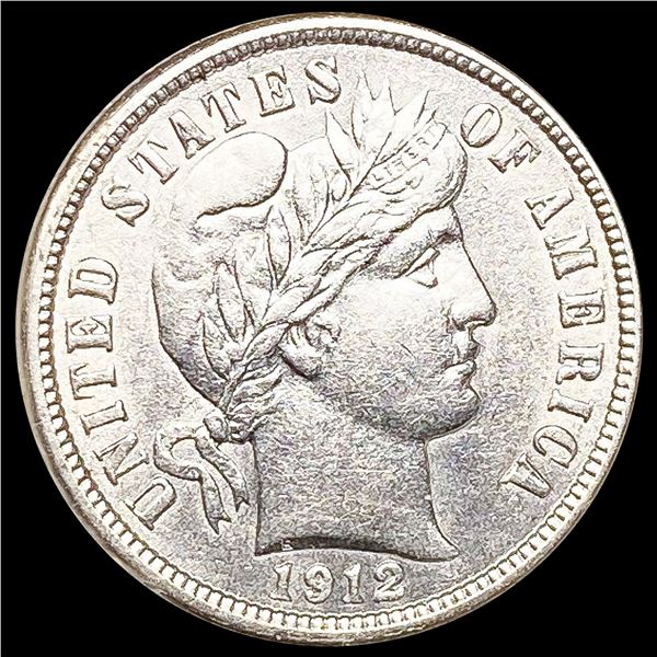 1912 Barber Dime UNCIRCULATED