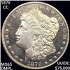 Image 1 : 1879-CC Morgan Silver Dollar GEM BU DMPL