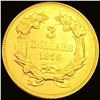 Image 2 : 1859 $3 Gold Piece UNCIRCULATED