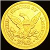 Image 2 : 1840-C $2.50 Gold Quarter Eagle UNCIRCULATED