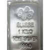 Image 3 : 1 Kilo .999 Silver Valcambi Suisse Serial Numbered Bar