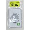 Image 1 : 1 Oz .9999 Silver TD Golf Motif Round in Assay Card 
