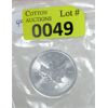 Image 1 : 1 Oz .9999 Silver 2021 Canada Maple Leaf Coin 