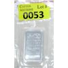 Image 1 : 1 Oz .999 Silver Johnson Matthey Serial Numbered Bar