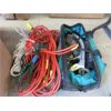 Image 1 : Tool Bag with Contents & Stack of Extension Cords