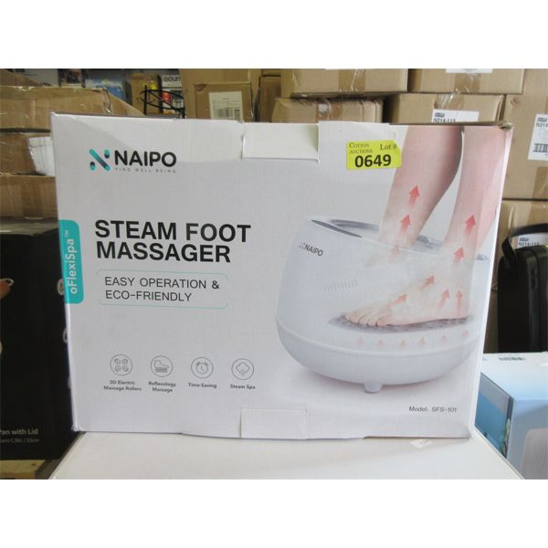 Naipo oFlexiSpa Steam Foot Massager 