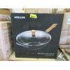 Image 1 : Hiteclife 33cm  Wok & Stir Fry Pan with Lid
