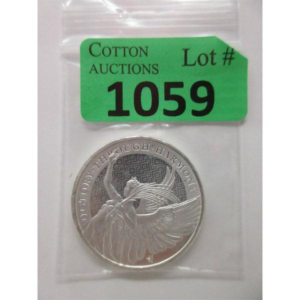  1 Oz .999 Silver 2021 “Victory Through Harmony” Coin