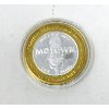 Image 2 : .60 Oz .999 Silver $10 Gaming Token 