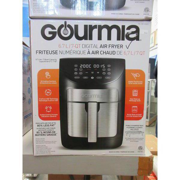 Gourmia Digital Air Fryer - 7QT/6.7L.