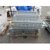 Image 1 : Skid of Metal Pallet Racking Grates - 43" x 46"