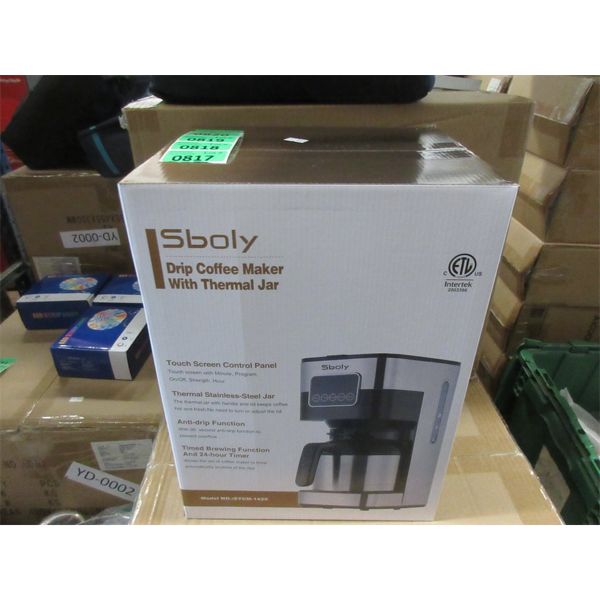 Sboly Coffee Maker with Thermal Pot