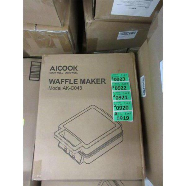 2 Aicook AK-C043 Waffle Makers