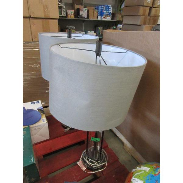 Pair of 28" Tall Lamps