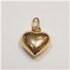 Image 1 : 14K Yellow Gold Heart Shape  Pendant (~weight 1.7g)