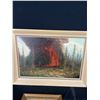 Image 2 : 2 Nicely Framed Vintage Paintings Largest being 29 x 21"