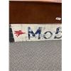 Image 2 : Custom Made Mobiloil Wooden Sign 60 x 11" NO SHIPPING