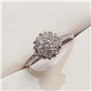 Image 2 : Silver Cubic Zirconia  Ring, Suggested Retail Value $70