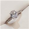 Image 2 : Silver Cubic Zirconia  Ring, Suggested Retail Value $80