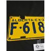 Image 2 : 1952 Alberta License Plate