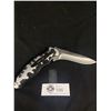 Image 2 : New Echo Silver/Black Lock Blade Knife. No Box