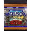 Image 2 : 21 x 16" Molson Beer Mirror, Great Graphics