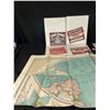 Image 2 : Nice Collectible Vintage Label Lot + Large Map