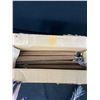 Image 2 : Vintage Hard to Find Silver Tinsel Christmas Tree w/ Original Box