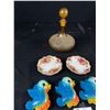 Image 2 : Vintage Decorative Lot of Chalkware, Old Country Roads, Etc