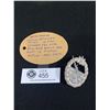 Image 1 : Kriegsharine Coastal Artillery Badge in Zinc
