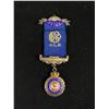 Image 2 : Vintage Hallmarked Gilt Sterling Silver and Enamel RAOB GLE Medal- 1930