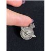 Image 2 : WWII Canadian RCAF Reserve Screw Back Lapel Pin Stamped Birks