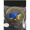 Image 2 : Glory of Ukraine Military Challenge Coin