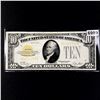 Image 1 : 1928 $10 Dollar Gold Certificate CLOSELY UNC