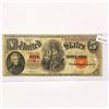Image 1 : 1907 LG $5 Legal Tender Note