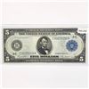 Image 1 : 1914 LG $5 Fed Reserve Note
