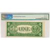 Image 2 : 1935 A Hawaii WW2 $1 Legal Tender Note PMG Ch UNC