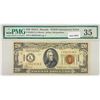 Image 1 : 1934 A Hawaii WW2 $20 Fed Reserve Note PMG Ch VF